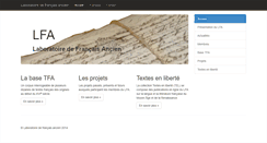 Desktop Screenshot of francaisancien.net